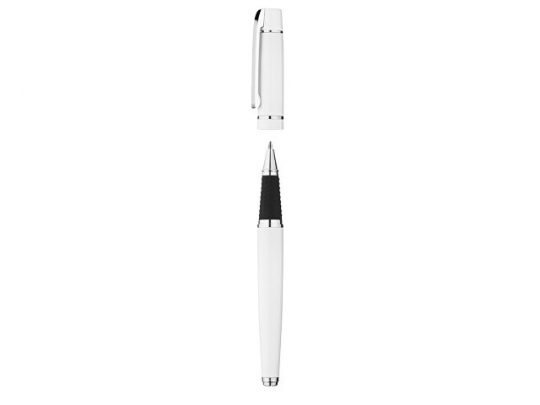 Ручка металлическая роллер VIP, белый, арт. 016470103