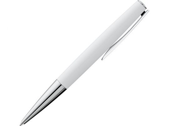 Ручка шариковая металлическая ELEGANCE, белый/серебристый, арт. 016470503