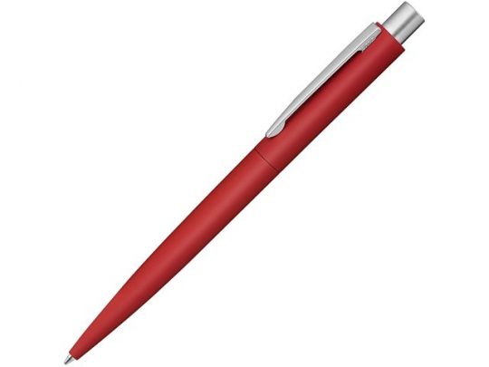 Ручка шариковая металлическая LUMOS soft-touch, красный, арт. 016473803