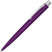 Ручка шариковая металлическая LUMOS soft-touch, фиолетовый, арт. 016474403