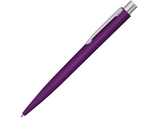 Ручка шариковая металлическая LUMOS soft-touch, фиолетовый, арт. 016474403