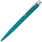Ручка шариковая металлическая LUMOS soft-touch, морская волна, арт. 016474703