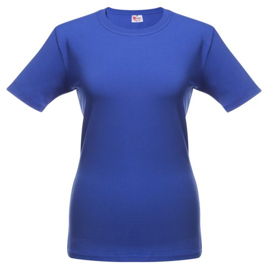 Футболка женская T-bolka Stretch Lady, ярко-синяя (royal), размер S