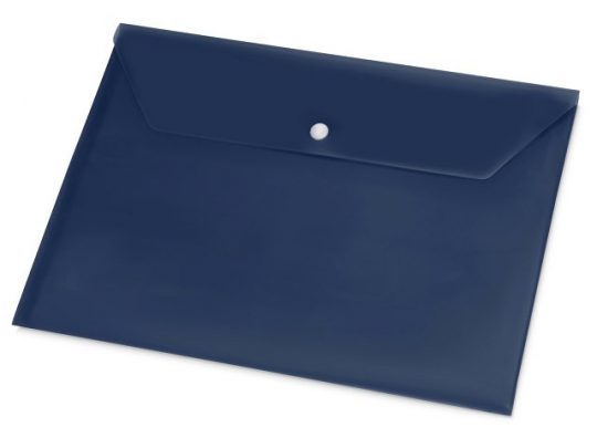 Папка-конверт А4 с кнопкой, синий, арт. 016572803