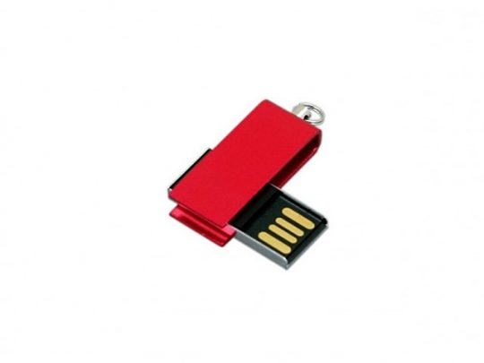 Флешка с мини чипом, минимальный размер, цветной  корпус, 16 Гб, красный (16Gb), арт. 016549703