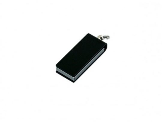 Флешка с мини чипом, минимальный размер, цветной  корпус, 16 Гб, черный (16Gb), арт. 016549403