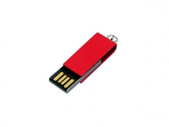 Флешка с мини чипом, минимальный размер, цветной  корпус, 32 Гб, красный (32Gb), арт. 016554903
