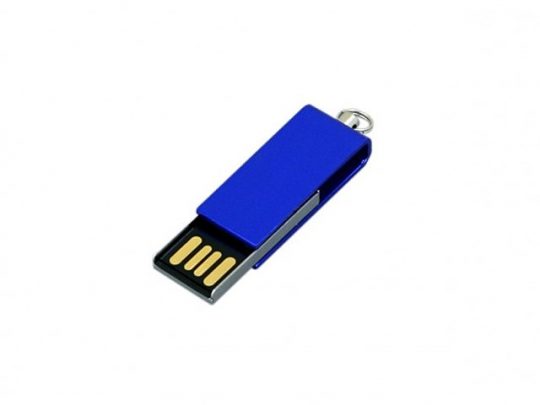 Флешка с мини чипом, минимальный размер, цветной  корпус, 32 Гб, синий (32Gb), арт. 016555103