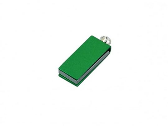 Флешка с мини чипом, минимальный размер, цветной  корпус, 64 Гб, зеленый (64Gb), арт. 016555803