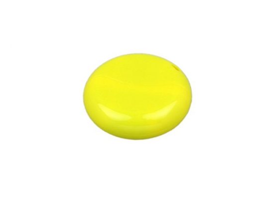 Флешка промо круглой формы, 16 Гб, желтый (16Gb), арт. 016491603