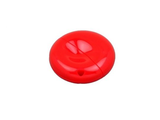 Флешка промо круглой формы, 32 Гб, красный (32Gb), арт. 016501103