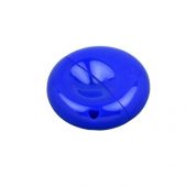 Флешка промо круглой формы, 64 Гб, синий (64Gb), арт. 016501503