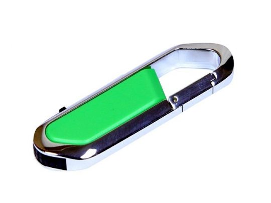 Флешка в виде карабина, 16 Гб, зеленый/серебристый (16Gb), арт. 016573803