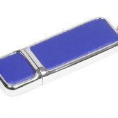 Флешка компактной формы, 16 Гб, синий/серебристый (16Gb), арт. 016498503
