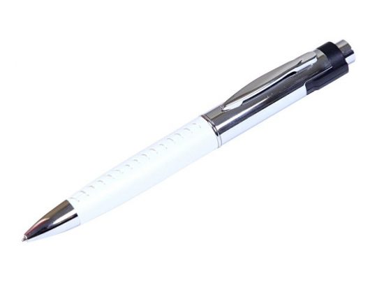 Флешка в виде ручки с мини чипом, 16 Гб, белый/серебристый (16Gb), арт. 016548003