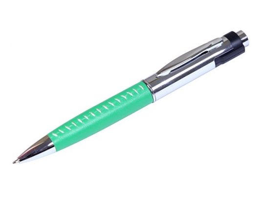 Флешка в виде ручки с мини чипом, 64 Гб, зеленый/серебристый (64Gb), арт. 016551003