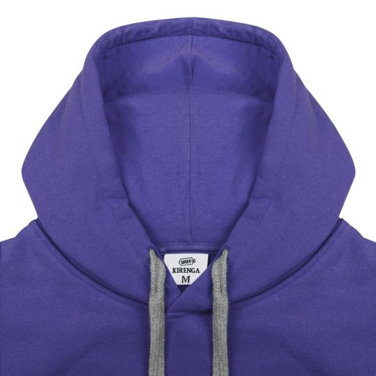 Толстовка с капюшоном Unit Kirenga фиолетовая, размер 3XL