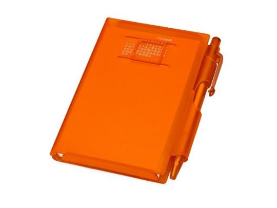Записная книжка Альманах с ручкой, оранжевый, арт. 016476503