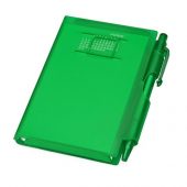 Записная книжка Альманах с ручкой, зеленый, арт. 016476603