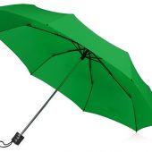 Зонт складной Columbus, механический, 3 сложения, с чехлом, зеленый, арт. 016467903