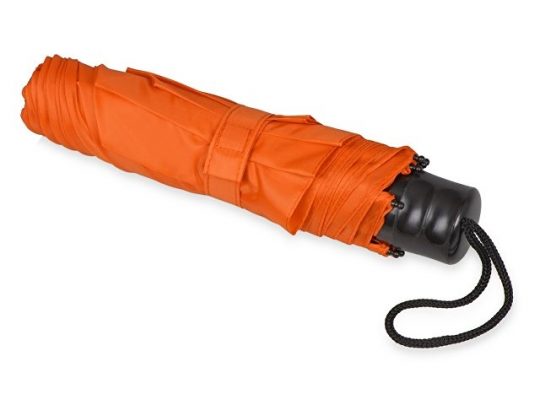 Зонт складной Columbus, механический, 3 сложения, с чехлом, оранжевый, арт. 016468003