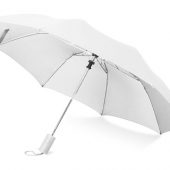 Зонт складной Tulsa, полуавтоматический, 2 сложения, с чехлом, белый, арт. 016361903
