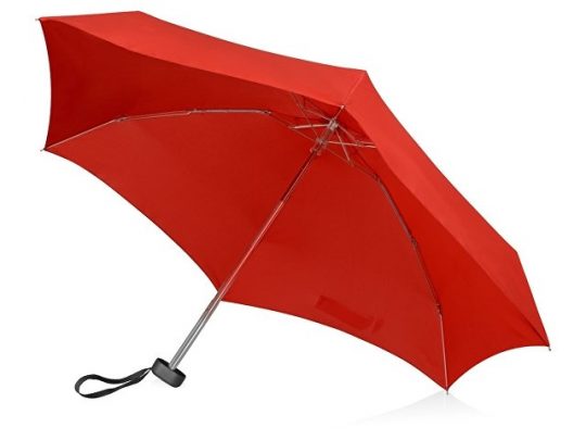 Зонт складной Frisco, механический, 5 сложений, в футляре, красный, арт. 016468503
