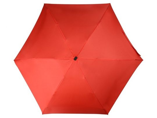 Зонт складной Frisco, механический, 5 сложений, в футляре, красный, арт. 016468503
