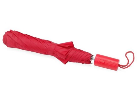 Зонт складной Tulsa, полуавтоматический, 2 сложения, с чехлом, красный, арт. 016362203