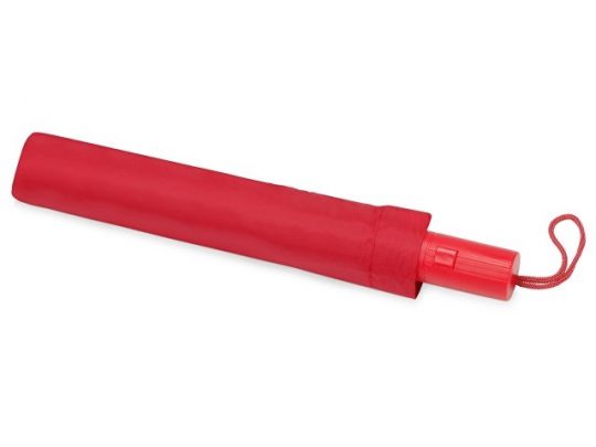 Зонт складной Tulsa, полуавтоматический, 2 сложения, с чехлом, красный, арт. 016362203