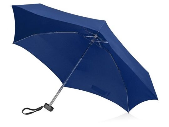Зонт складной Frisco, механический, 5 сложений, в футляре, синий, арт. 016468403