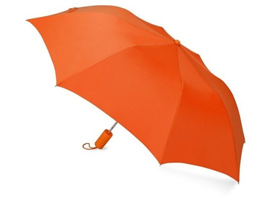 Зонт складной Tulsa, полуавтоматический, 2 сложения, с чехлом, оранжевый, арт. 016362103