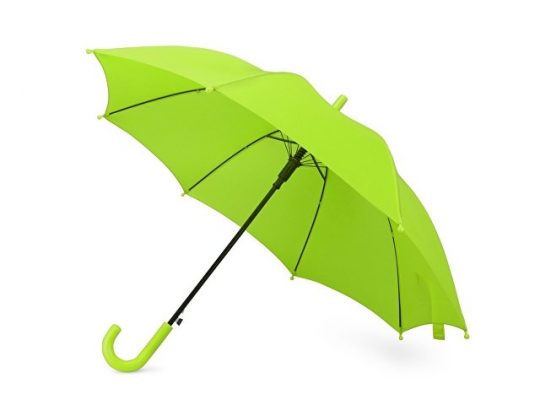 Зонт-трость Edison, полуавтомат, детский, зеленое яблоко, арт. 016364203