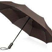 Зонт складной Ontario, автоматический, 3 сложения, с чехлом, коричневый, арт. 016363303