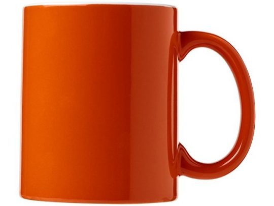 Керамическая кружка Java, оранжевый/белый, арт. 016667703