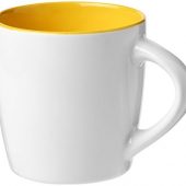 Керамическая чашка Aztec, белый/желтый, арт. 016669503