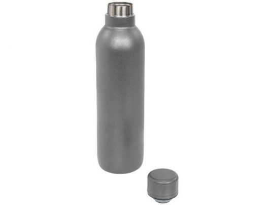 Спортивная бутылка Thor с вакуумной изоляцией объемом 510 мл, серый, арт. 016671803