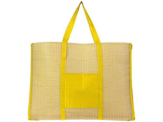 Пляжная складная сумка-тоут и коврик Bonbini, желтый, арт. 016675103
