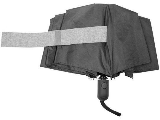 Складной полуавтоматический зонт Gisele 21 дюйм, черный, арт. 016678303