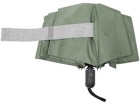 Складной полуавтоматический зонт Gisele 21 дюйм, зеленый, арт. 016678503