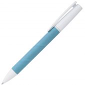 Деревянная ручка шариковая Pinokio, голубая