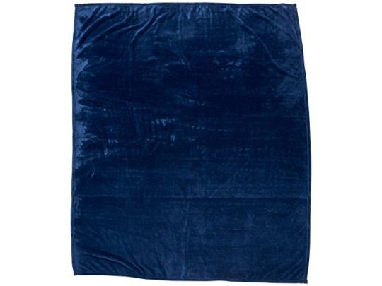 Негабаритный ультра-плюшевый плед Mollis, темно-синий, арт. 016680503