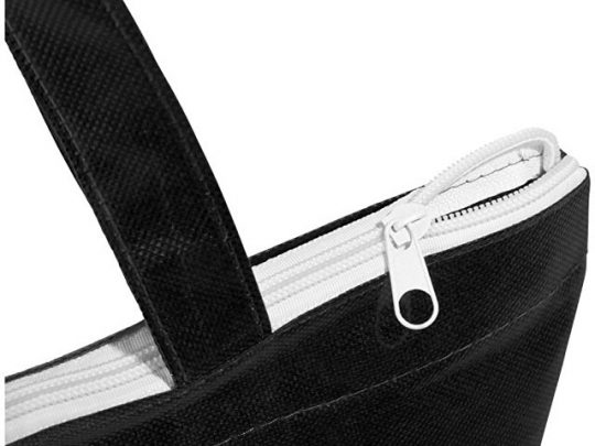 Нетканая сумка-тоут Privy с короткими ручками и застежкой-молнией, арт. 016853103