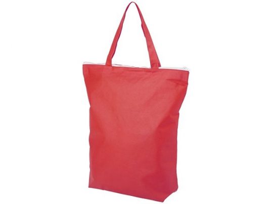 Нетканая сумка-тоут Privy с короткими ручками и застежкой-молнией, арт. 016853503