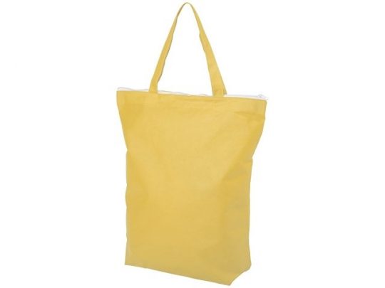 Нетканая сумка-тоут Privy с короткими ручками и застежкой-молнией, арт. 016853803