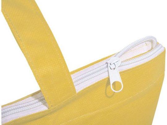 Нетканая сумка-тоут Privy с короткими ручками и застежкой-молнией, арт. 016853803