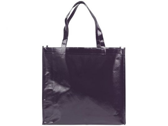 Блестящая ламинированная нетканая сумка-тоут для покупок, арт. 016855303