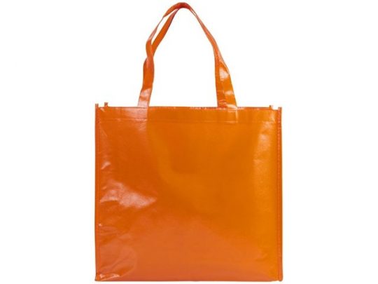 Блестящая ламинированная нетканая сумка-тоут для покупок, арт. 016855803