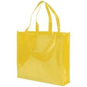 Блестящая ламинированная нетканая сумка-тоут для покупок, арт. 016855903