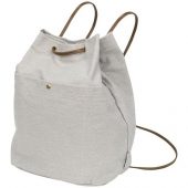 Рюкзак со шнурками Harper из хлопчатобумажной парусины, светло-серый, арт. 016856903